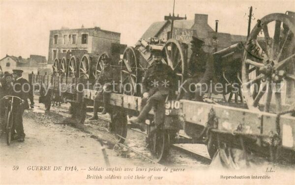 Militaria Geschuetze LL.59 Guerre de 1914