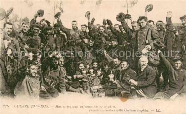 Soldatengruppenfoto LL.218 Guerre 1914 1915