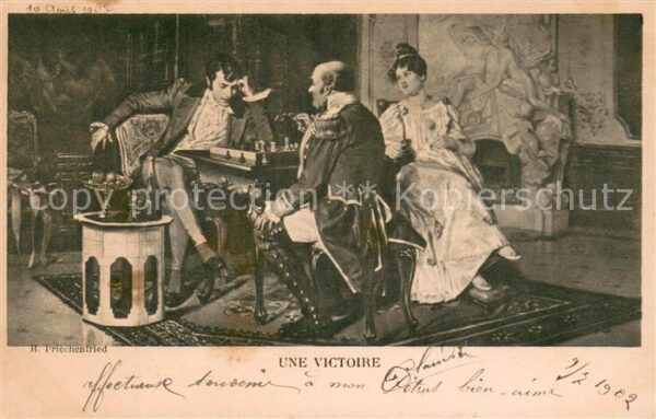 Schach H. Priechenfried Une Victoire