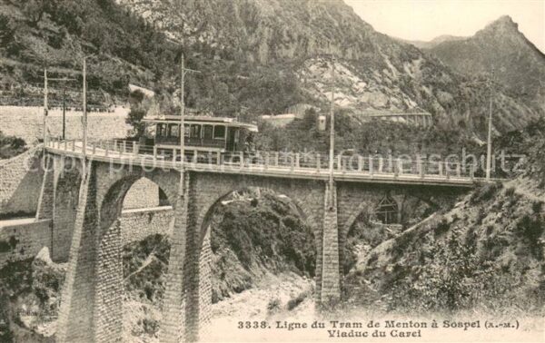 Strassenbahn Ligne du Tram de Menton a Sospel