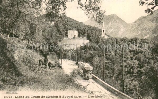 Strassenbahn Ligne du Tram de Menton a Sospel