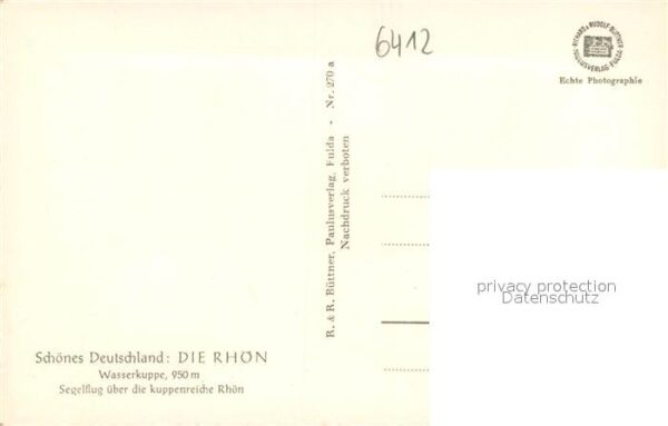 Segelflug Gliding Vol-Voile Vuolo-a-Vela Volo-a-Vela-- Die RHoeN – Bild 2