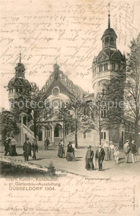 Events Intern. Kunst-Kunsthistorr. u.gr. Gartenbau Ausstellung Duesseldorf 1904