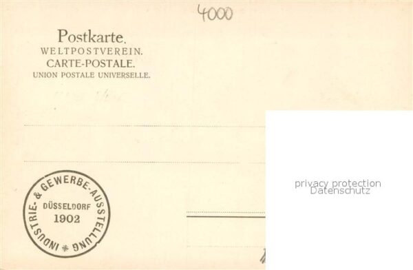 Ausstellung Duesseldorf 1902 Kairo Arabischer Dorf – Bild 2