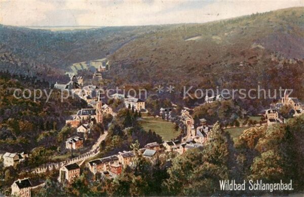 Kuenstlerkarte WIRO Nr. 1993 Wildbad Schlangenbad
