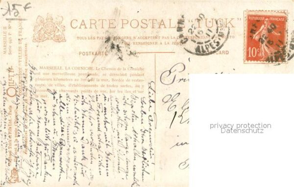 Kuenstlerkarte Oilette Marseille – Bild 2