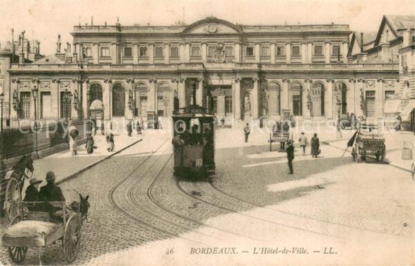 Strassenbahn Bordeaux LL. Nr.46