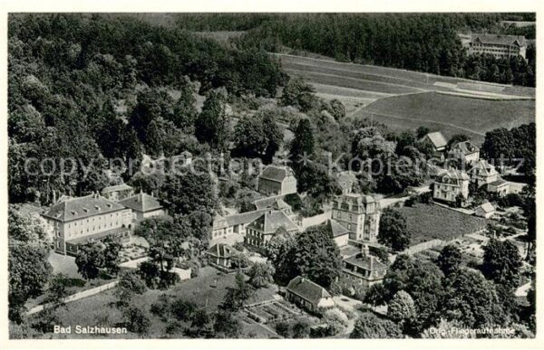 Bad Salzhausen Fliegeraufnahme