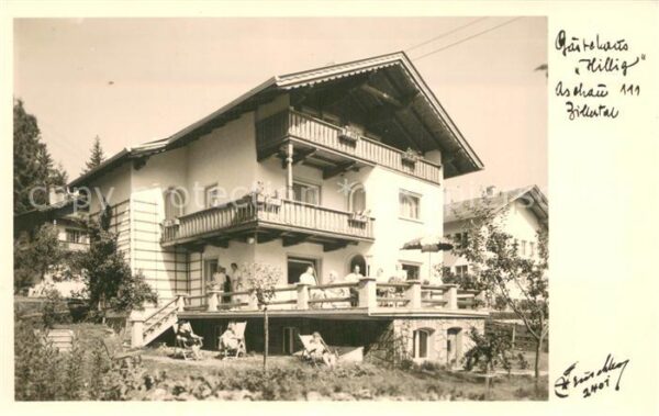 Aschau Zillertal Gaestehaus Hillig