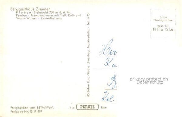 Pfaben Berggasthaus Zrenner Fliegeraufnahme – Bild 2