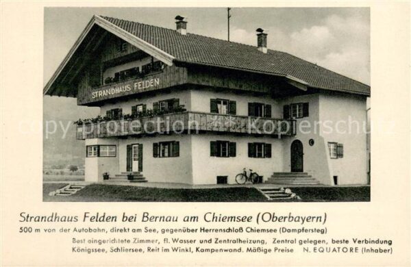 Bernau Chiemsee Strandhaus Felden