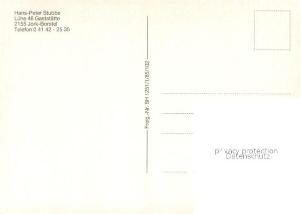 Borstel Niederelbe Gaststaette Hans Peter Stubbe Fliegeraufnahme – Bild 2