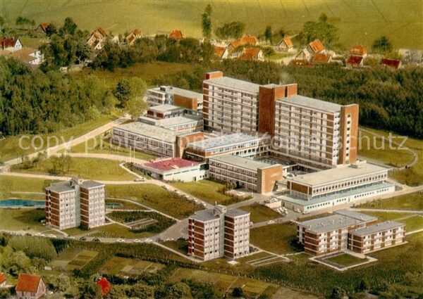 Stade Niederelbe Hauptschwerpunktkrankenhaus Fliegeraufnahme