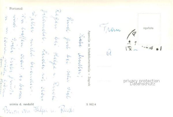 Portoroz Portorose Piran Istrien Slovenia Fliegeraufnahme – Bild 2