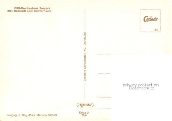 Debstedt DRK Krankenhaus Seepark Fliegeraufnahme – Bild 2