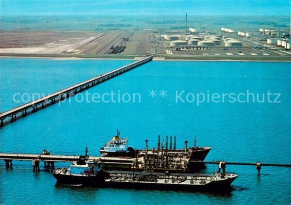 Wilhelmshaven Fliegeraufnahme Seebruecke Frachtschiffe