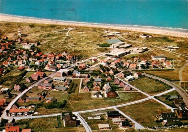 Langeoog Nordseebad Fliegeraufnahme