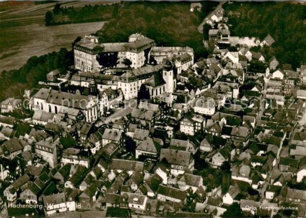 Hachenburg Westerwald Fliegeraufnahme