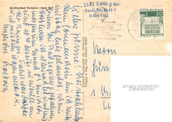 Kampen Sylt Fliegeraufnahme – Bild 2