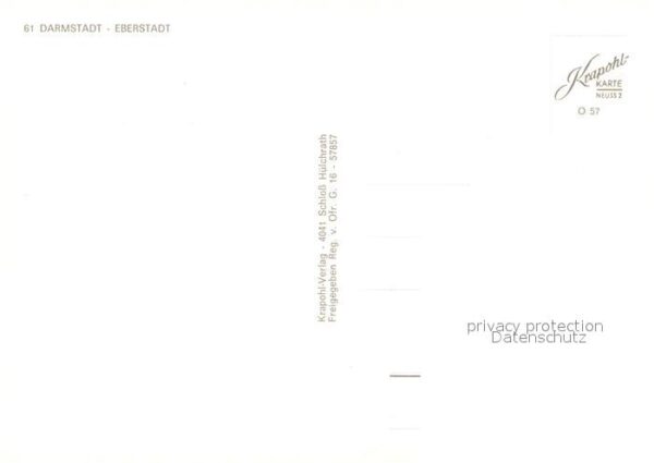 Eberstadt Darmstadt Fliegeraufnahme – Bild 2