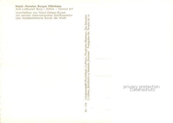 Burg Dithmarschen Hotel Pension Burger Faehrhaus mit Faehre Fliegeraufnahme – Bild 2