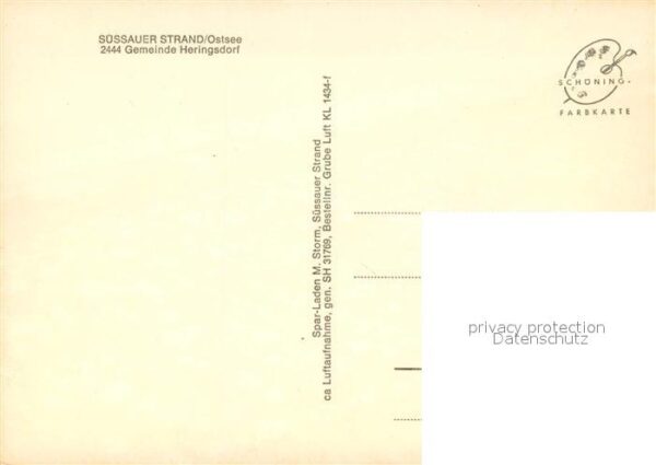 Heringsdorf Ostseebad Usedom Suessauer Strand Fliegeraufnahme – Bild 2