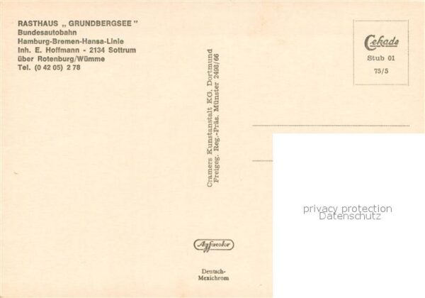 Sottrum Rotenburg Wuemme Rasthaus Grundbergsee BAB – Bild 2