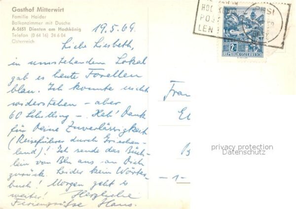 Dienten Hochkoenig Gasthof Mitterwirt – Bild 2