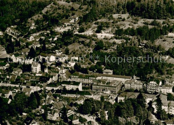 Wildbad Schwarzwald Fliegeraufnahme