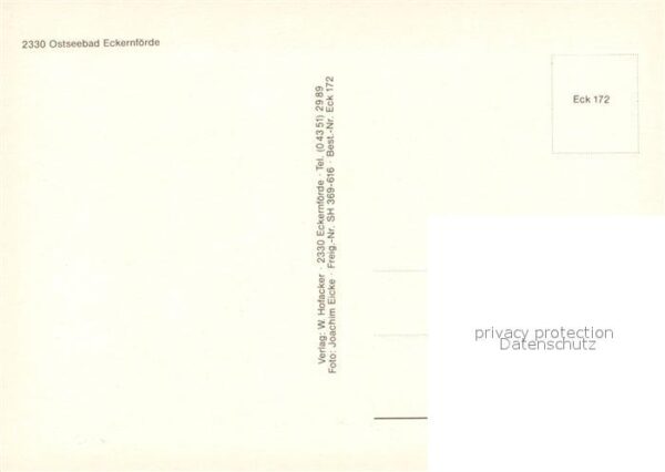 Eckernfoerde Ostseebad Fliegeraufnahme – Bild 2