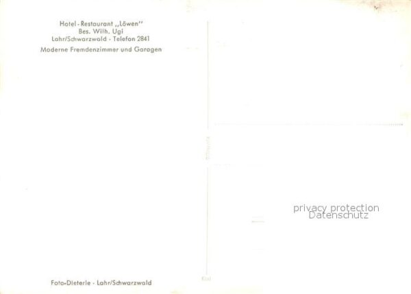 Lahr Baden Hotel Restaurant Loewen – Bild 2