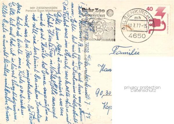 Ziegenhagen Witzenhausen Pension Egon Muehlhausen Terrasse Gaststube – Bild 2