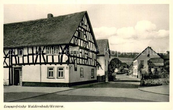Waldernbach Gaststaette zur gemuetlichen Ecke