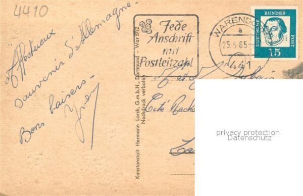 Warendorf Emsstrasse Markt Patrizierhaeuser Josefskirche Emsanlagen – Bild 2