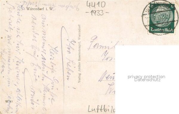 Warendorf Franziskanerkloster Fliegeraufnahme – Bild 2