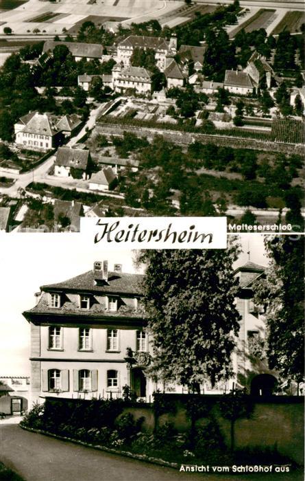 Heitersheim Malteserschloss Ansicht vom Schlosshof