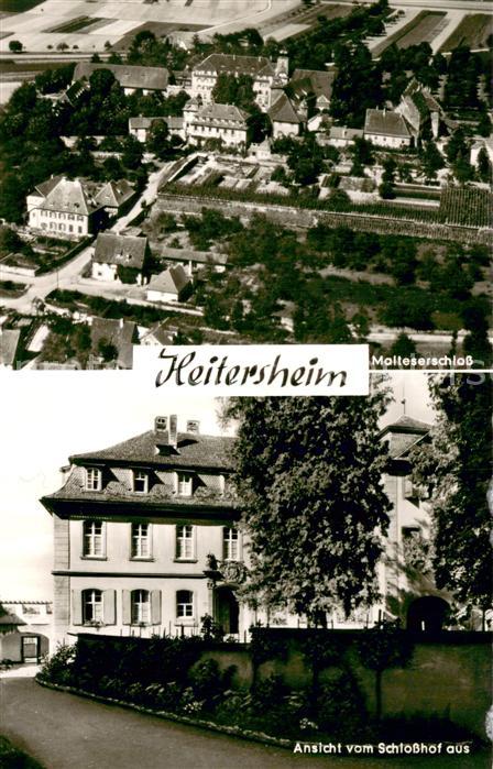 Heitersheim Malteserschloss Ansicht vom Schlosshof