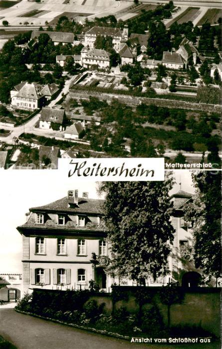 Heitersheim Malteserschloss Ansicht vom Schlosshof