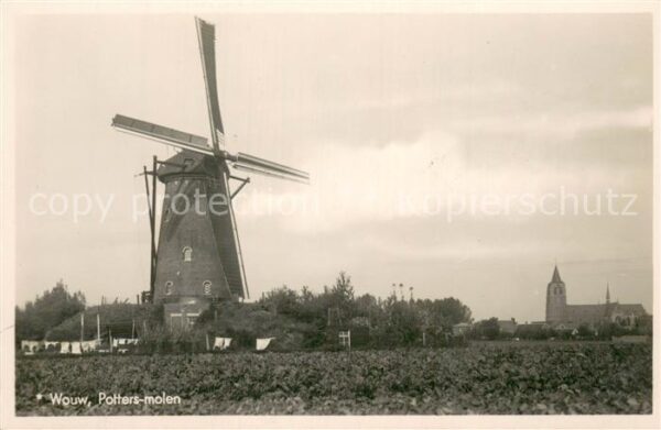Wouw NL Potters molen