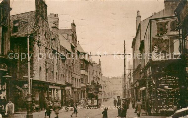 Greenock UK Hamilton Street