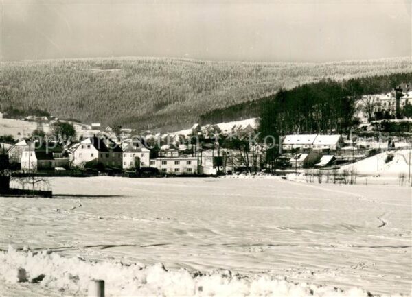 Friedenfels Winterpanorama