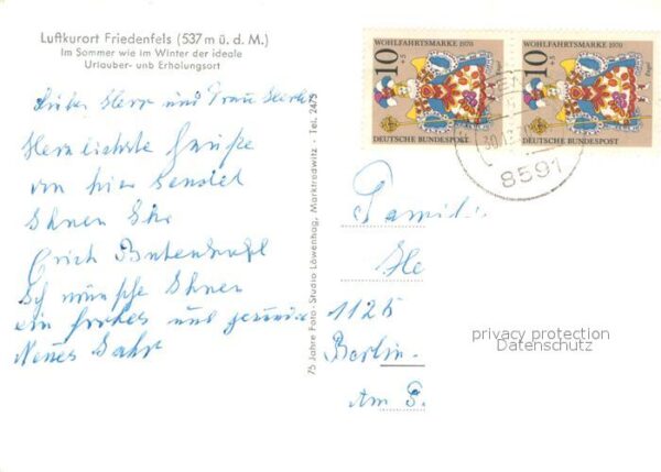 Friedenfels Winterpanorama – Bild 2