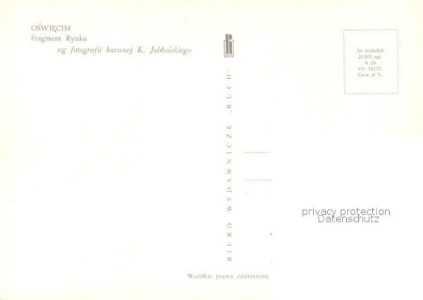 Oswiecim Fragment Rynku – Bild 2