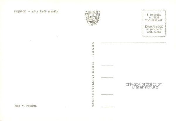 Hejnice Czechia Ulice Rude armady – Bild 2