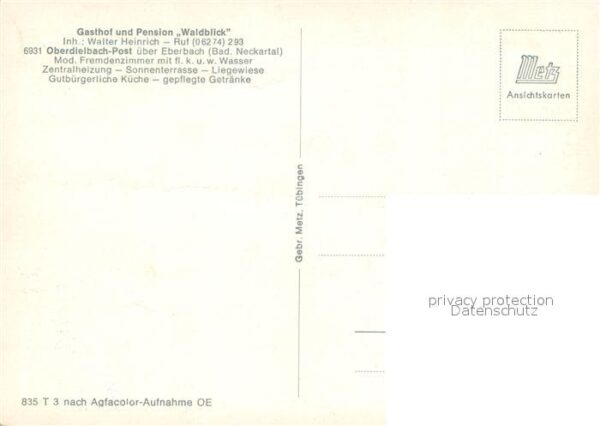 Oberdielbach Gasthof Pension Waldblick – Bild 2