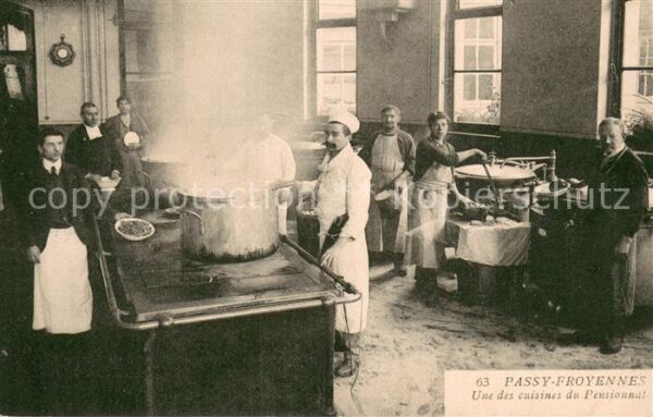 Passy-Froyennes Belgium Une des cuisines du Pensionnat