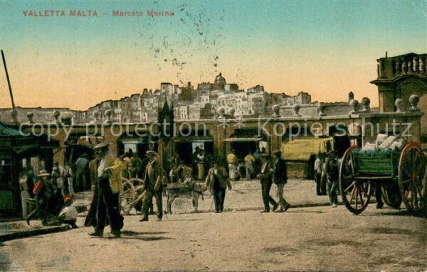 Valletta Malta Mercato Marina