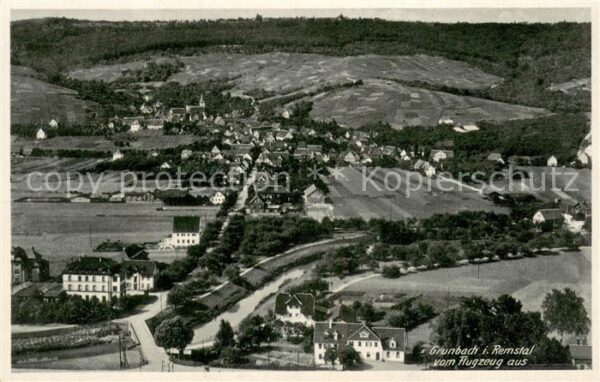 Grunbach Remshalden Fliegeraufnahme