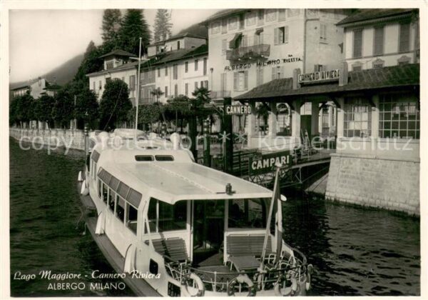 Cannero Riviera Lago Maggiore Albergo Milano