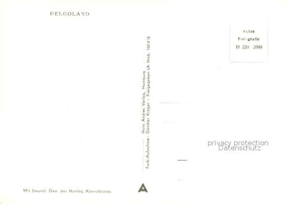 Helgoland Fliegeraufnahme – Bild 2